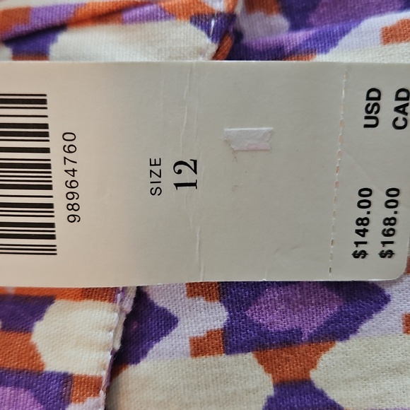 Anthropologie The Ophelia Sleeveless Linen Slim Mini Dress by Maeve - Picture 6 of 10